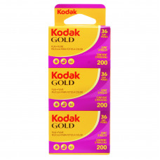 Kodak Gold GB 200 135-36x3 színes negatív filmcsomag 